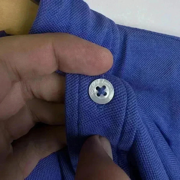Ralph Lauren Purple Lable Longsleeve Blue Button-Up Shirt - Picture 4 of 6